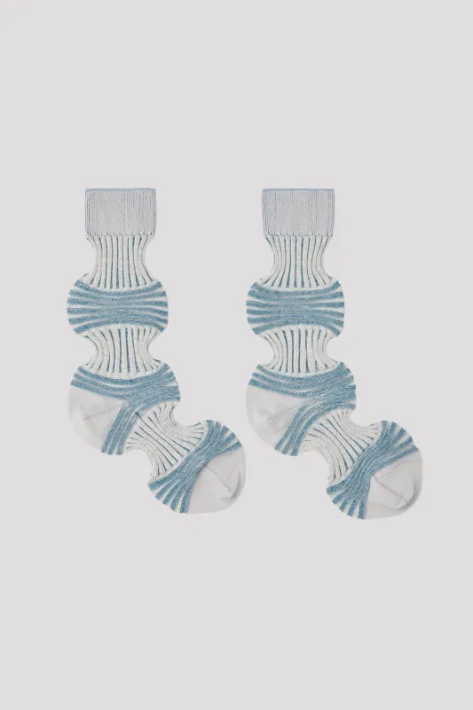 GARTER RIB SOCKS made by CFCL Womens