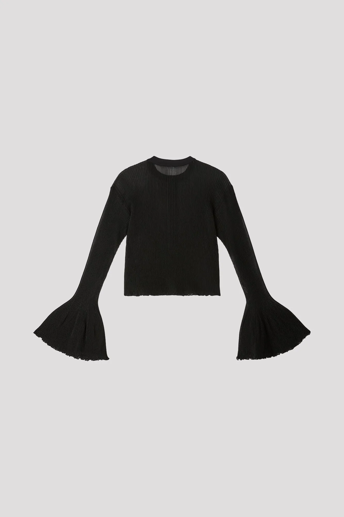 HYPHA LUCENT GLITTER BELL SLEEVE CARDIGAN sold by CFCL Womens product image thumbnail 3