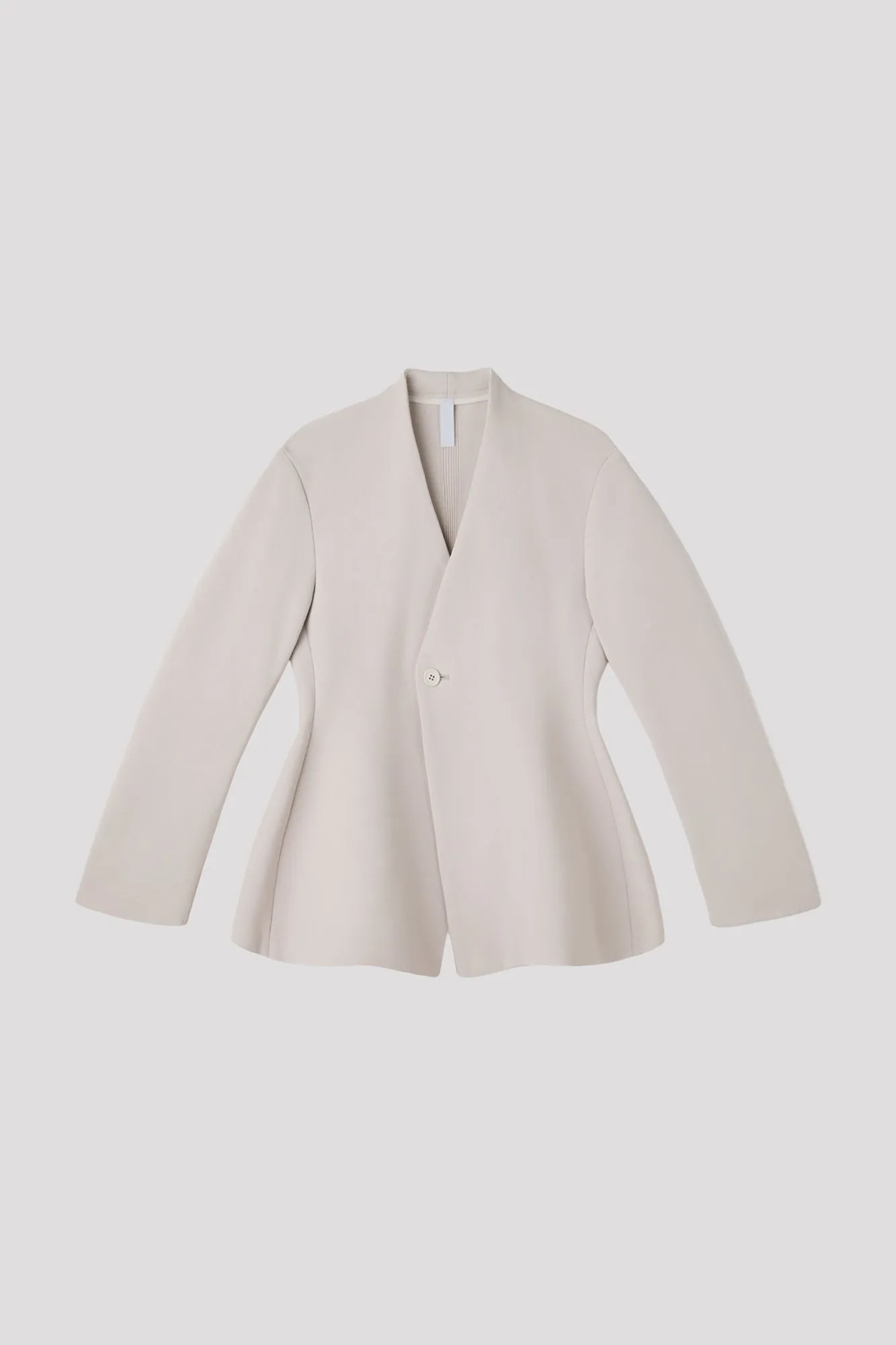 MILAN COLLARLESS FLARE JACKET sold by CFCL Womens