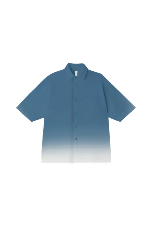 【2027年5月上旬頃配送】OMBRÉ TC MILAN SHORT SLEEVE SHIRT made by CFCL Womens