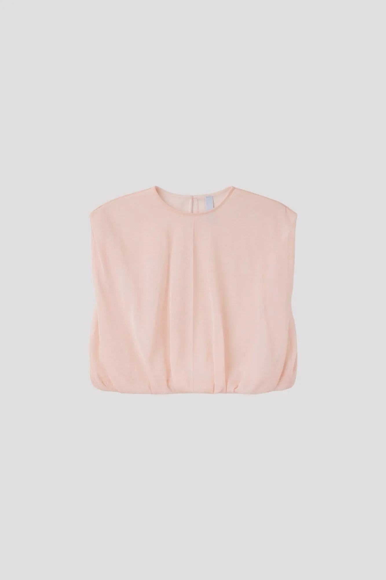 OVERWRAPPED TC LUCENT CROPPED SLEEVELESS TOP sold by CFCL Womens