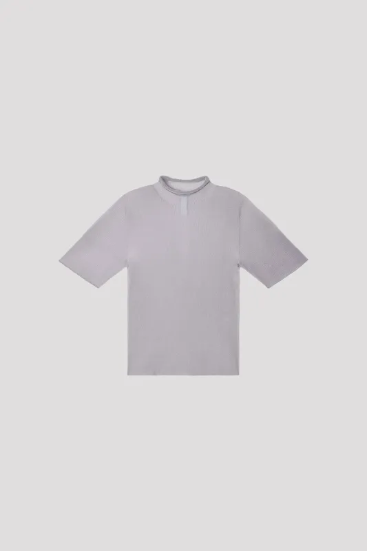 PORTRAIT LUCENT SHORT SLEEVE TOP made by CFCL Womens