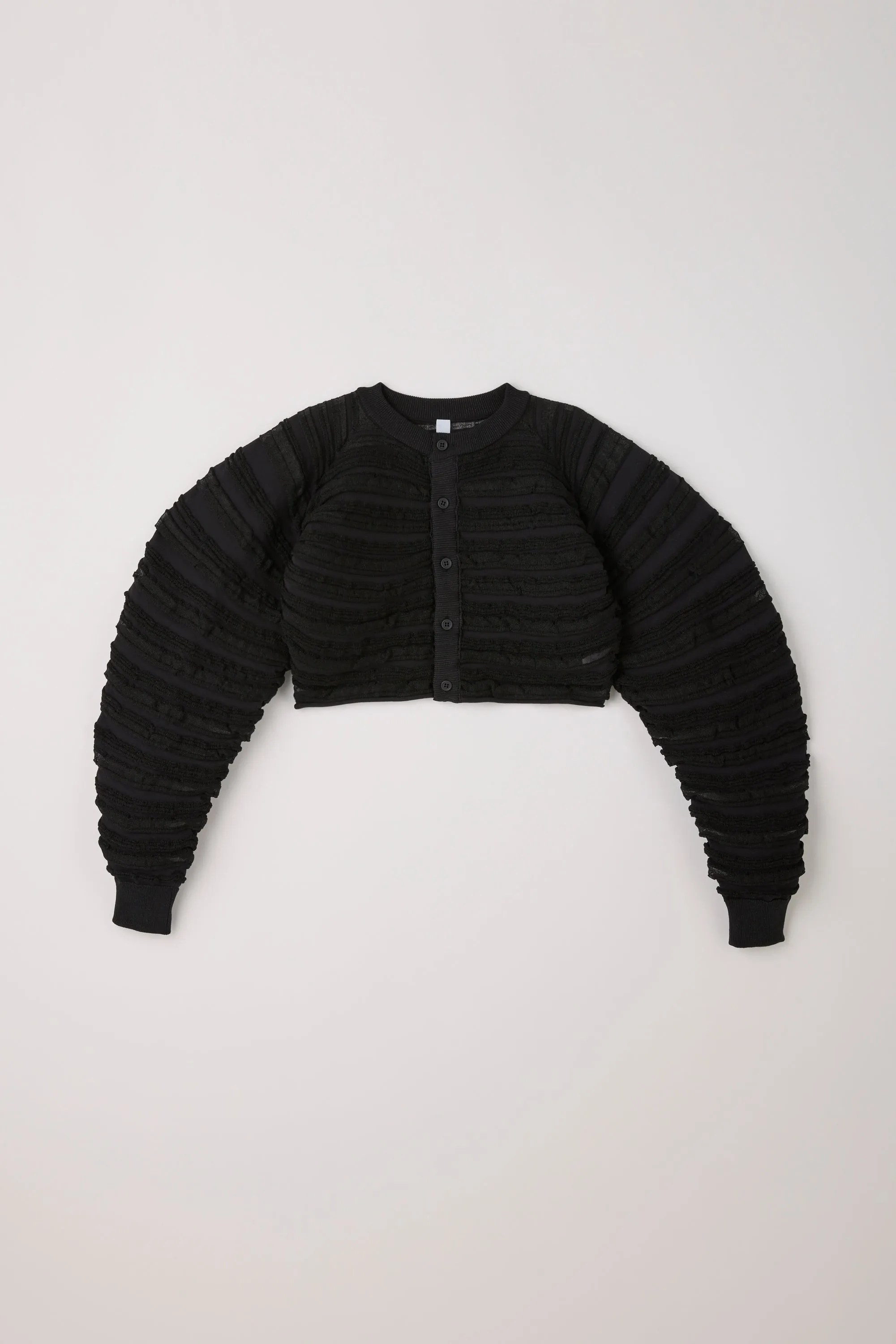 【2027年3月上旬頃配送】POTTERY SWELL GLITTER CROPPED CARDIGAN sold by CFCL Womens