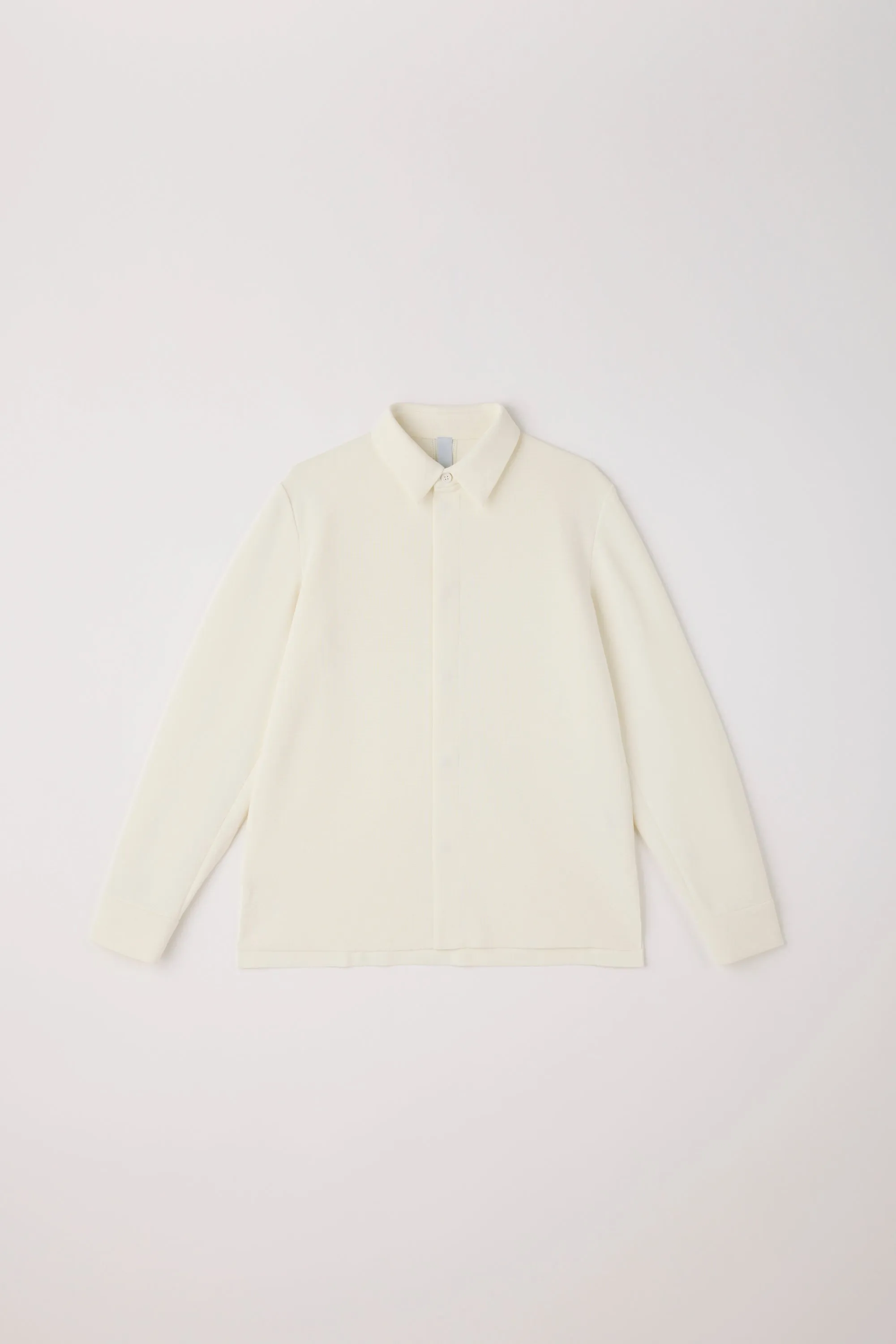 SOFT MILAN COVERED PLACKET SLIM SHIRT sold by CFCL Womens