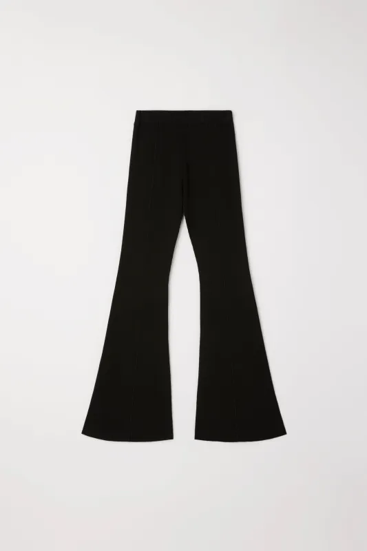 SOFT PORTRAIT TIGHT FLARE PANTS made by CFCL Womens
