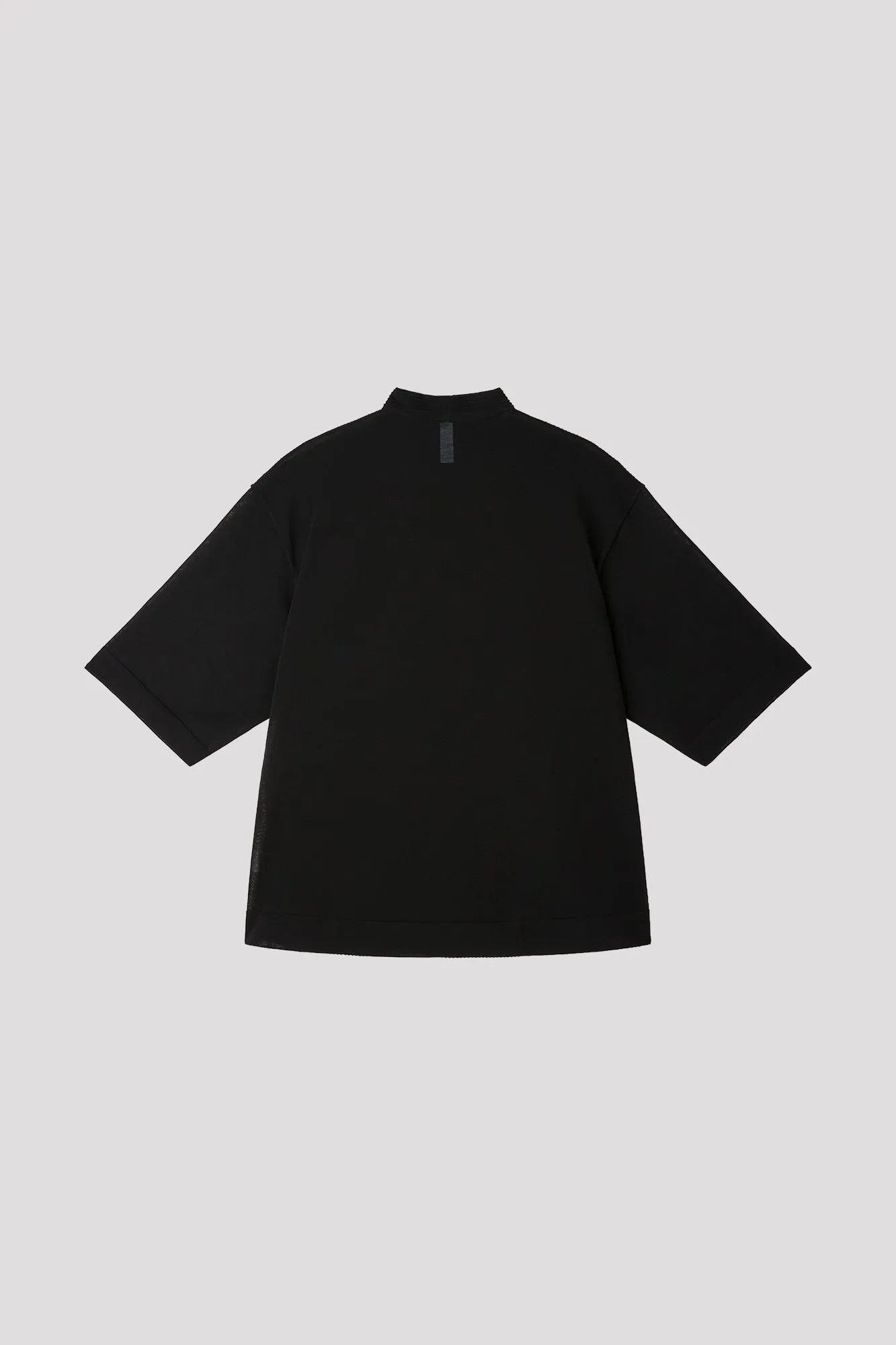 TC SOFT HYPHA WRAP COLLAR SHORT SLEEVE TOP sold by CFCL Womens product image thumbnail 4