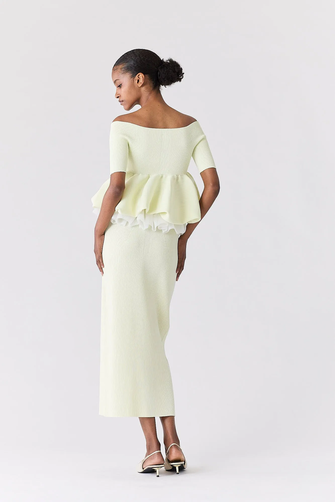 【2027年4月上旬頃配送】GATHERED POTTERY LUCENT HS OFF SHOULDER TOP sold by CFCL Womens product image thumbnail 5