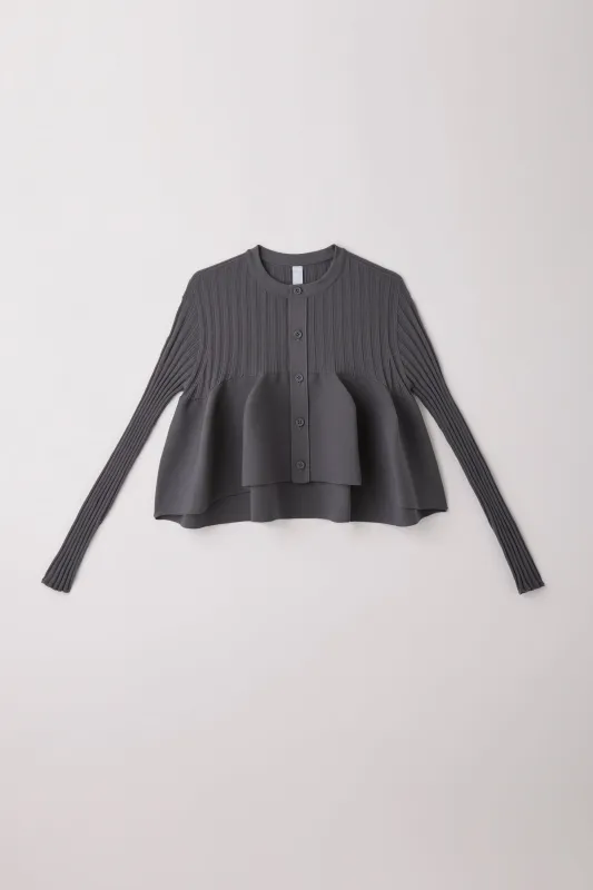 【2027年4月上旬頃配送】POTTERY BUST FLARE CARDIGAN made by CFCL Womens