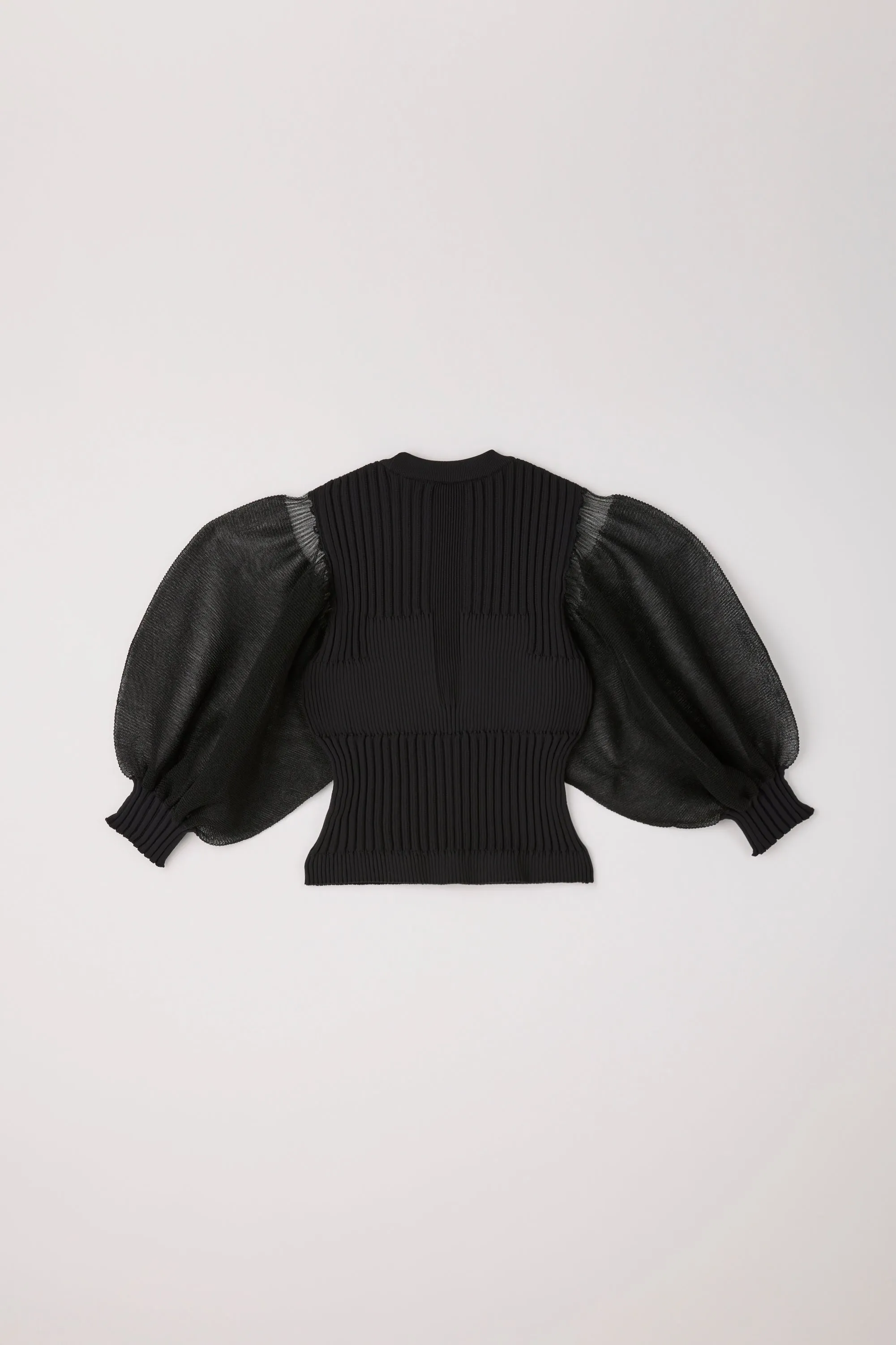【2027年1月上旬頃配送】FLUTED LUCENT SHORT PUFF SLEEVE TOP sold by CFCL Womens product image thumbnail 4