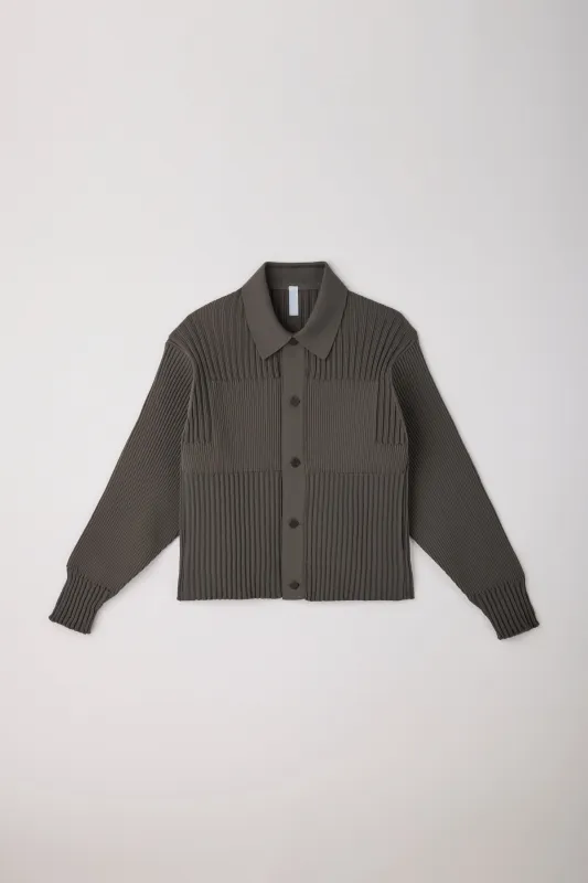 【2027年1月上旬頃配送】FLUTED SHIRT COLLAR BLOUSON made by CFCL Womens