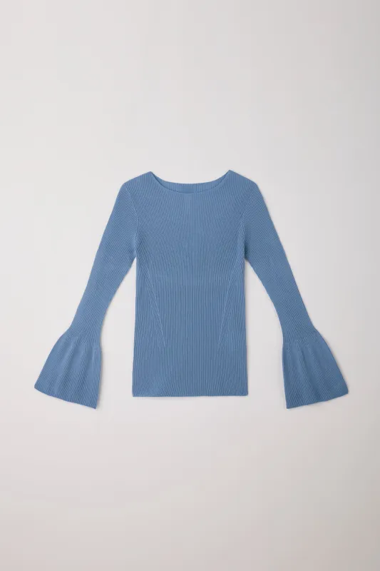 【2027年1月上旬頃配送】SOFT PORTRAIT LONG BELL SLEEVE TOP made by CFCL Womens