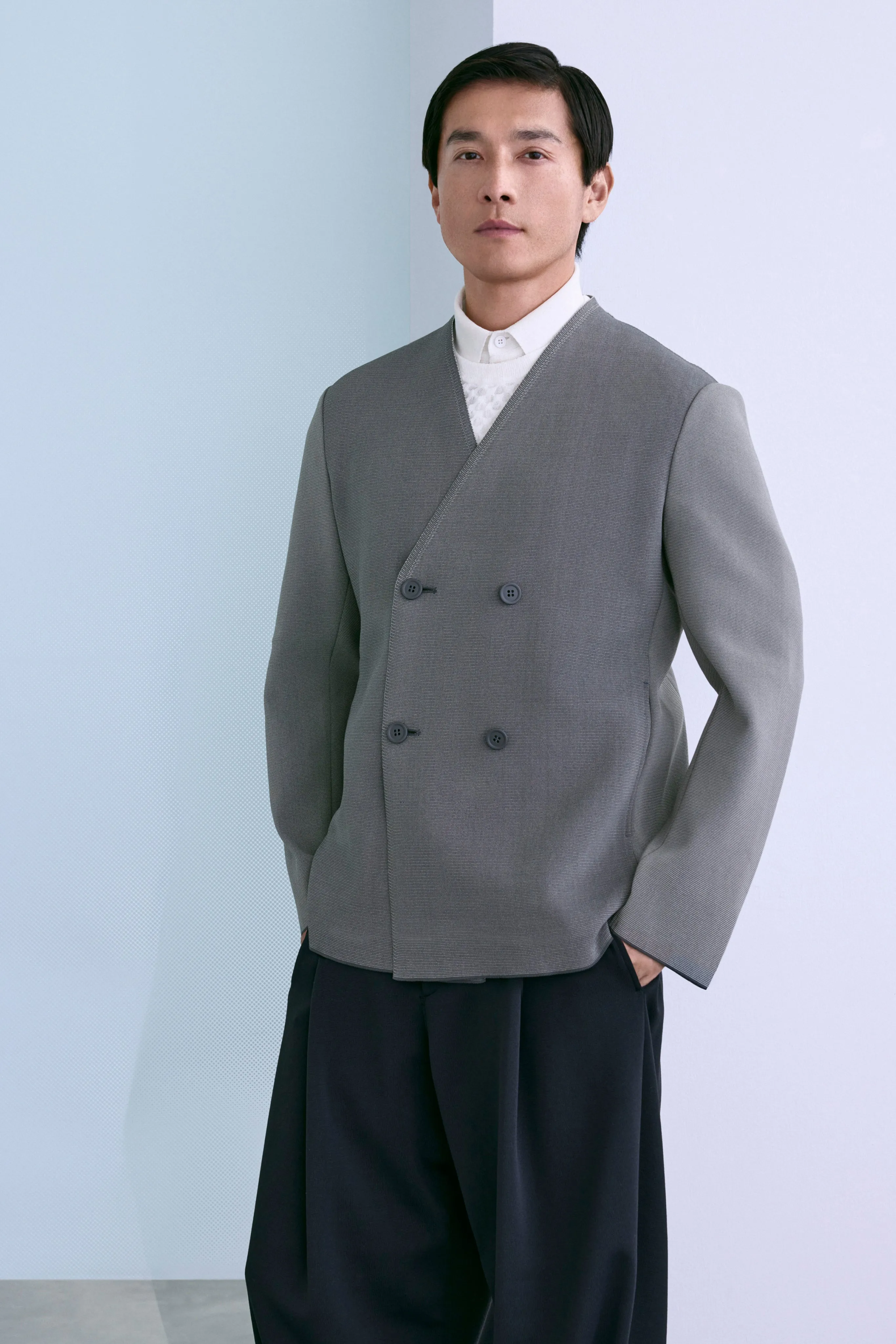 【2027年2月上旬頃配送】MILAN DOUBLE BUTTONED COLLARLESS JACKET sold by CFCL Womens product image thumbnail 5