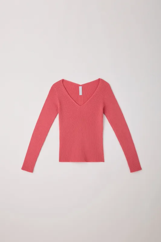【2027年2月上旬頃配送】PORTRAIT V-NECK LONG SLEEVE TOP made by CFCL Womens