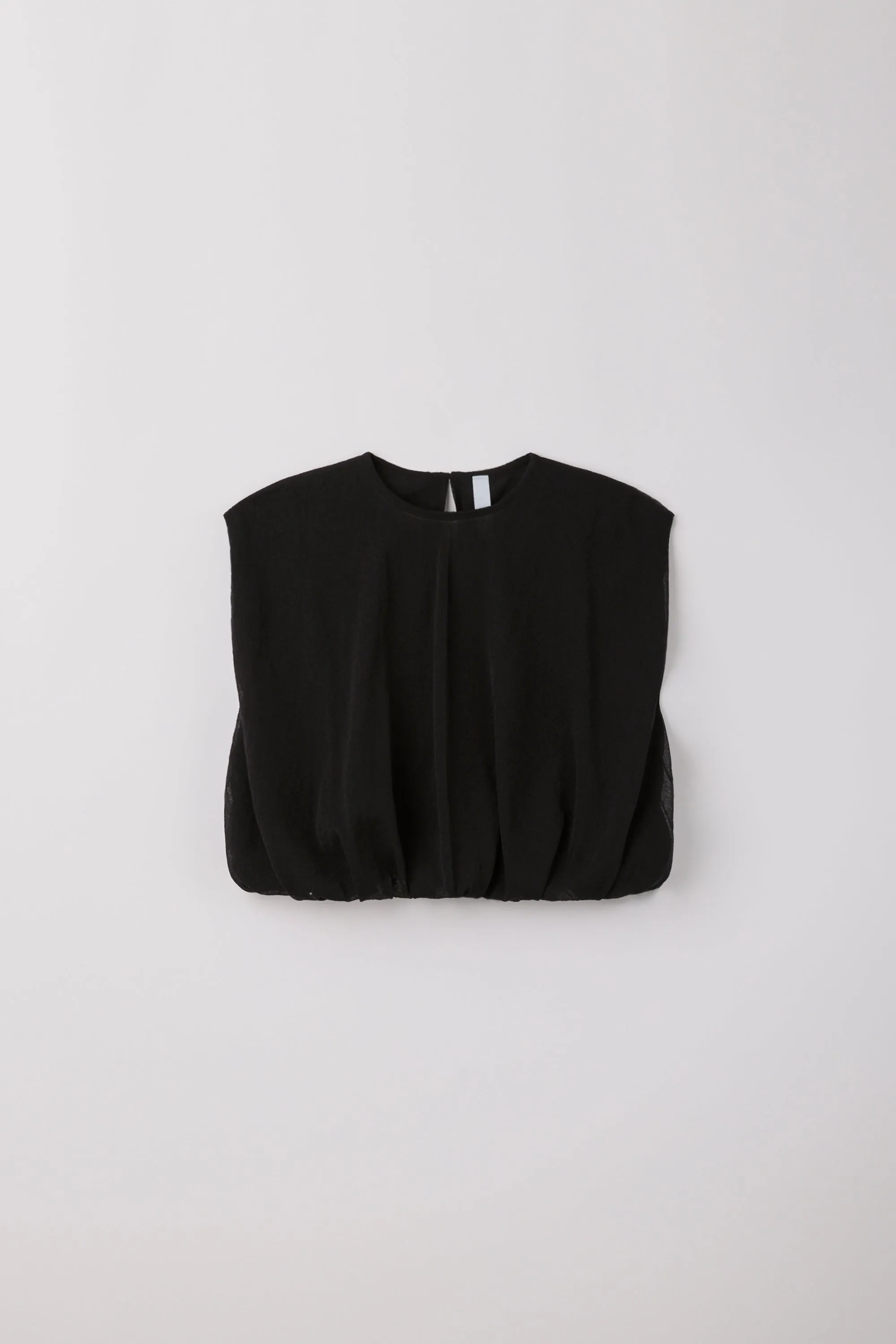 【2027年3月上旬頃配送】OVERWRAPPED TC LUCENT CROPPED SLEEVELESS TOP sold by CFCL Womens product image thumbnail 3