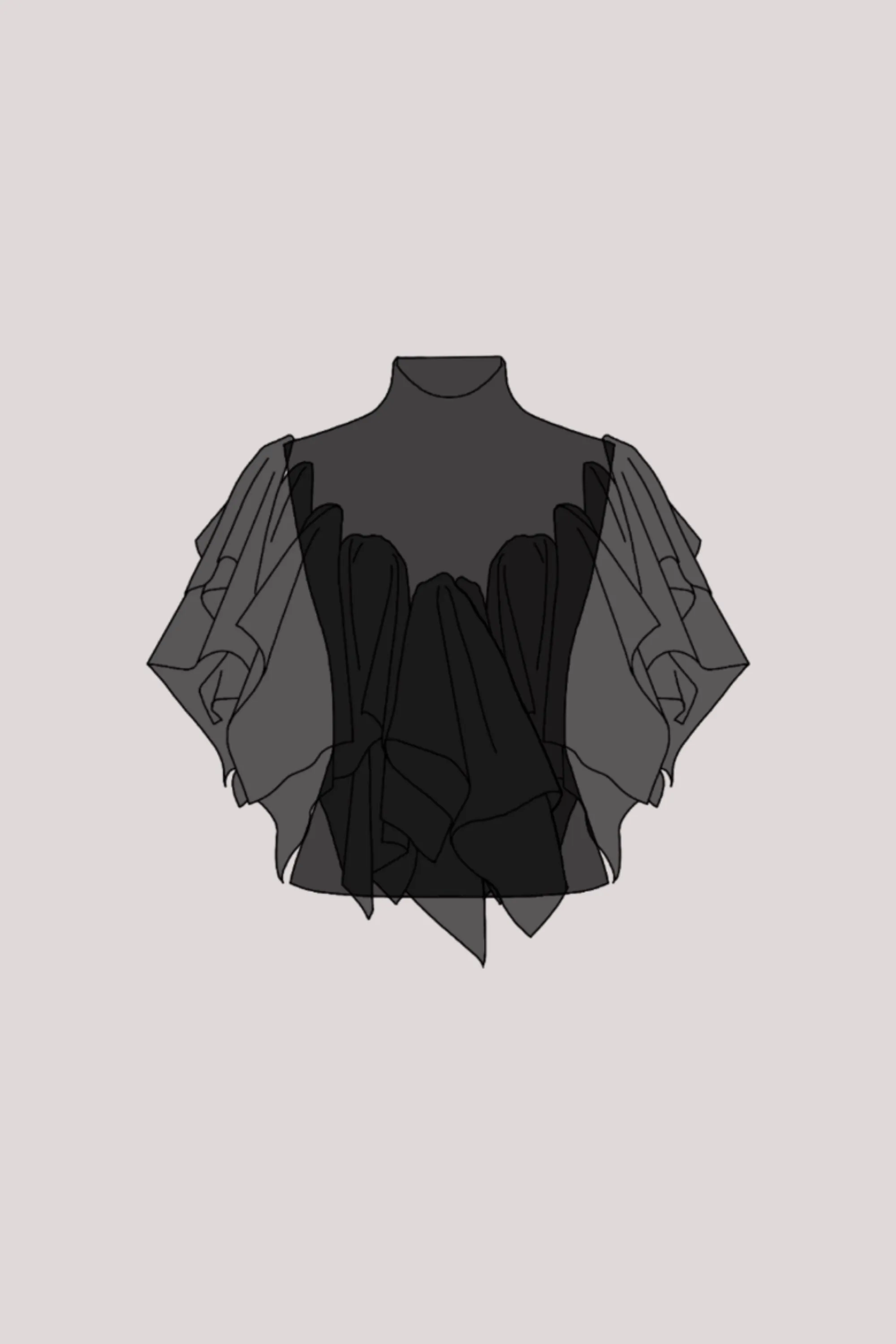 【2027年4月上旬頃配送】HANDKERCHIEF LUCENT TOP sold by CFCL Womens