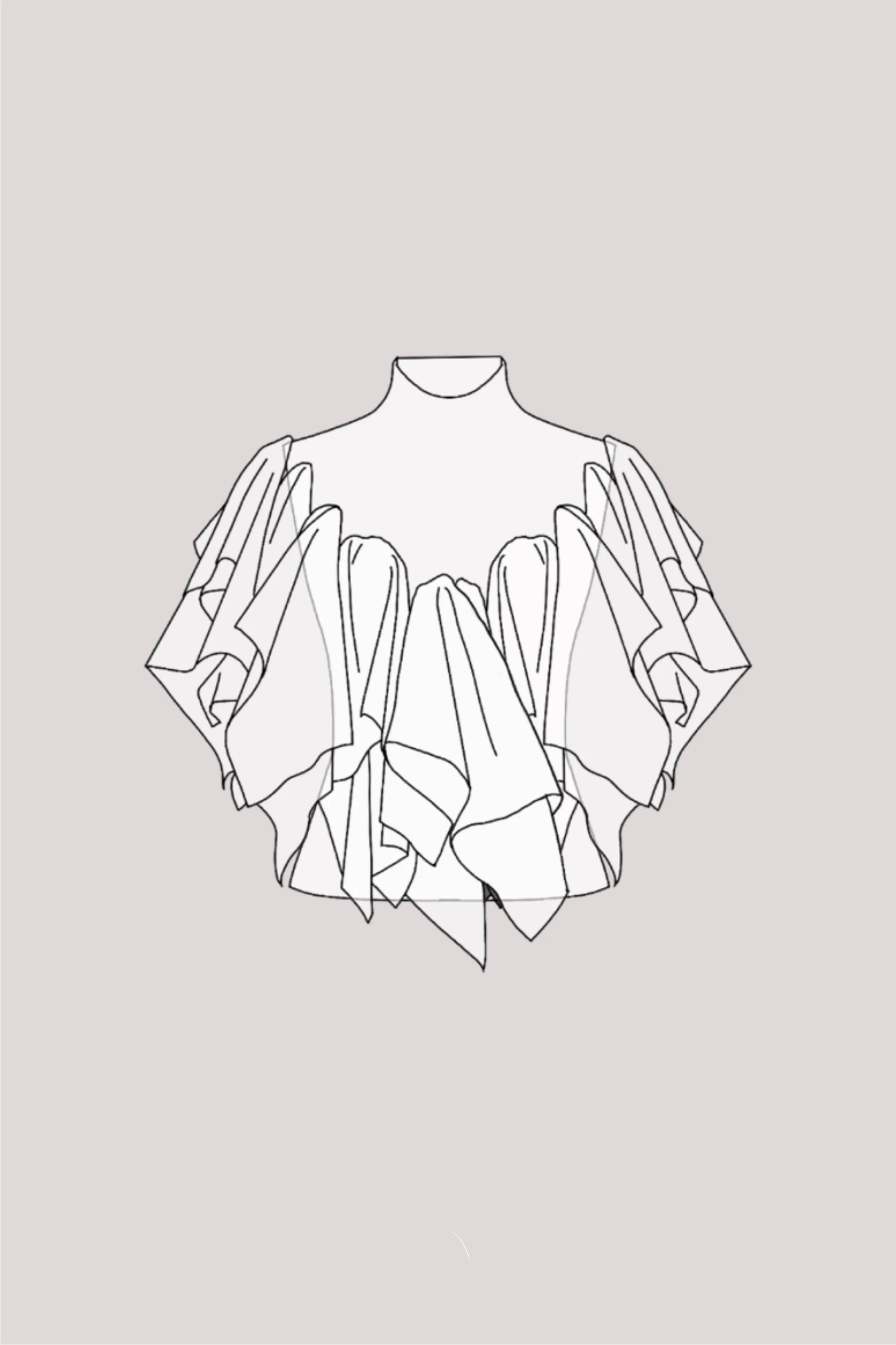 【2027年4月上旬頃配送】HANDKERCHIEF LUCENT TOP sold by CFCL Womens product image thumbnail 2