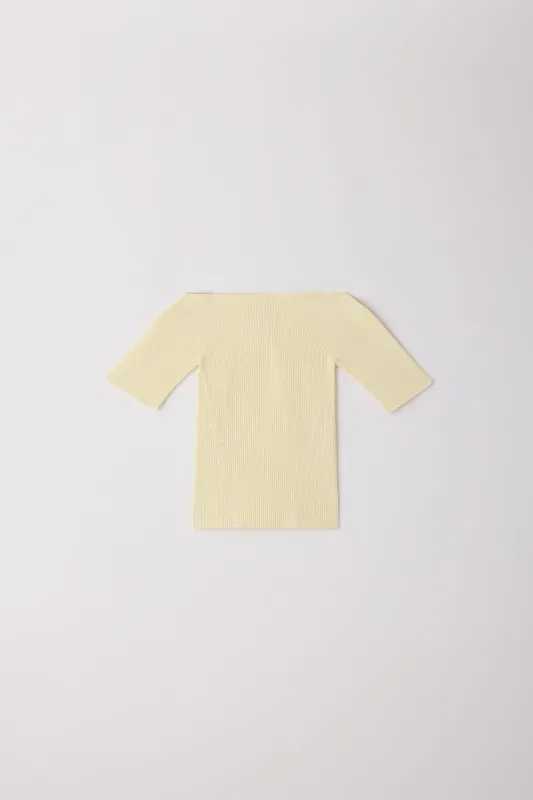 【2027年4月上旬頃配送】PORTRAIT OFF SHOULDER SHORT SLEEVE TOP made by CFCL Womens