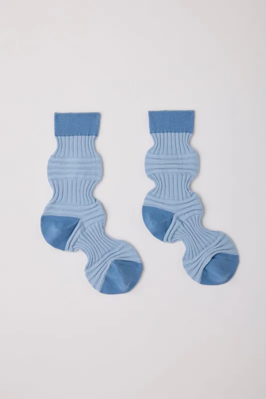 【2027年1月上旬頃配送】GARTER RIB SOCKS made by CFCL Womens