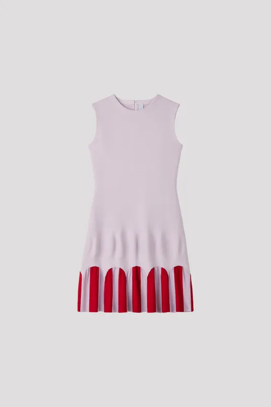ARCHED SLEEVELESS MINI DRESS made by CFCL Womens