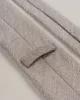 Herringbone Texture Silk Blend Woven Tie - Light brown sold by Paolo Albizzati