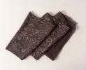 Soft Wool Scarf - Brown Paisley Print sold by Paolo Albizzati