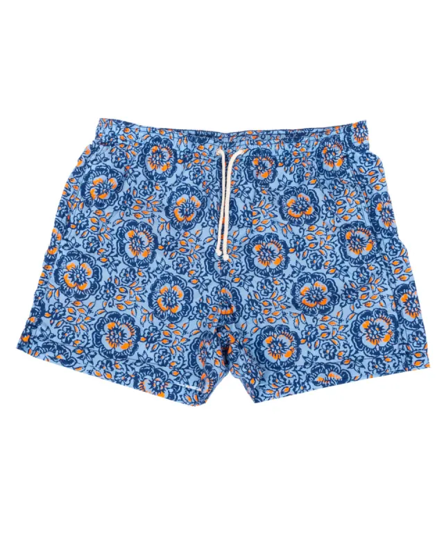 Swim Shorts Capri - Light Blue sold by Paolo Albizzati
