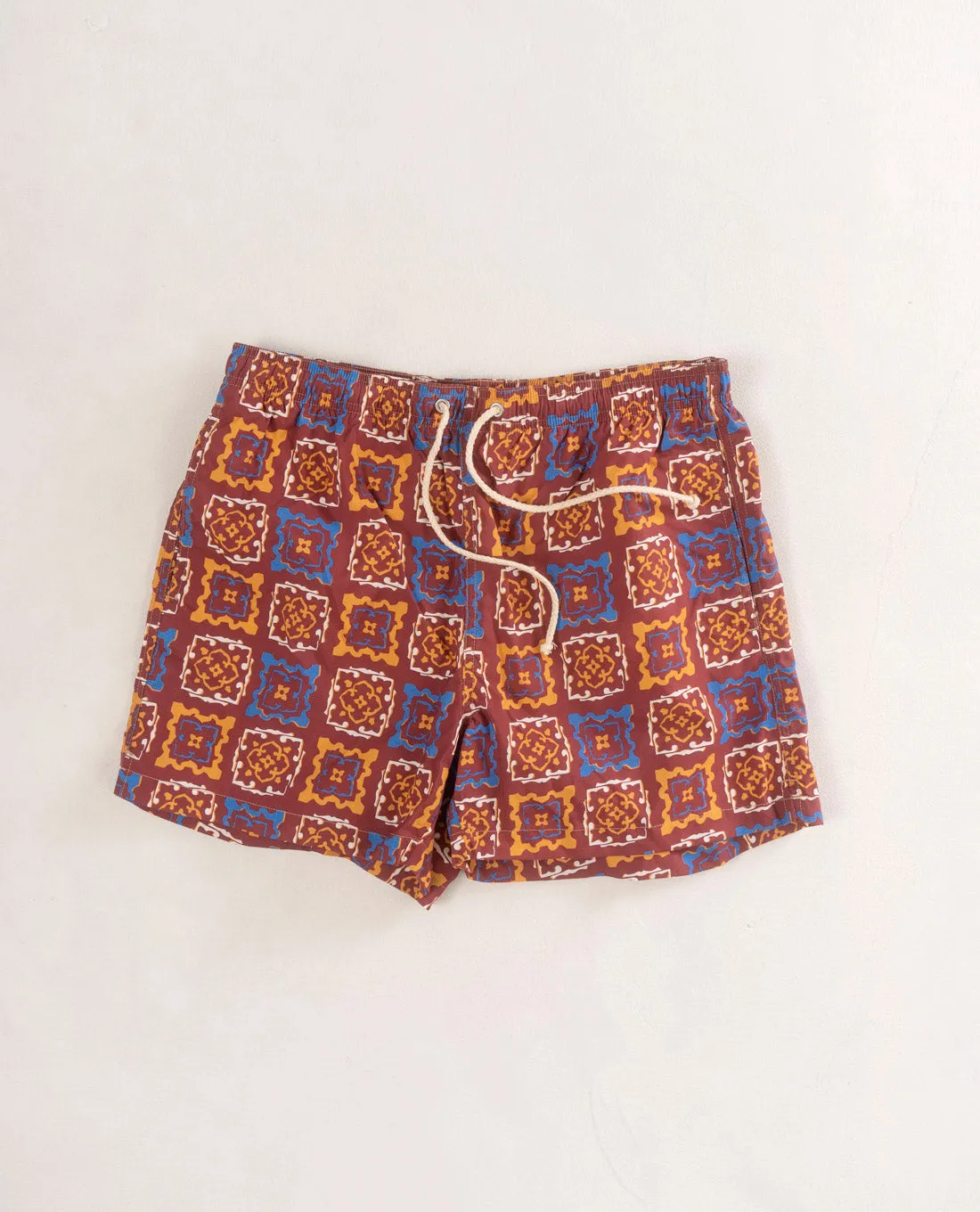 Swim Shorts Amalfi - Burgundy sold by Paolo Albizzati