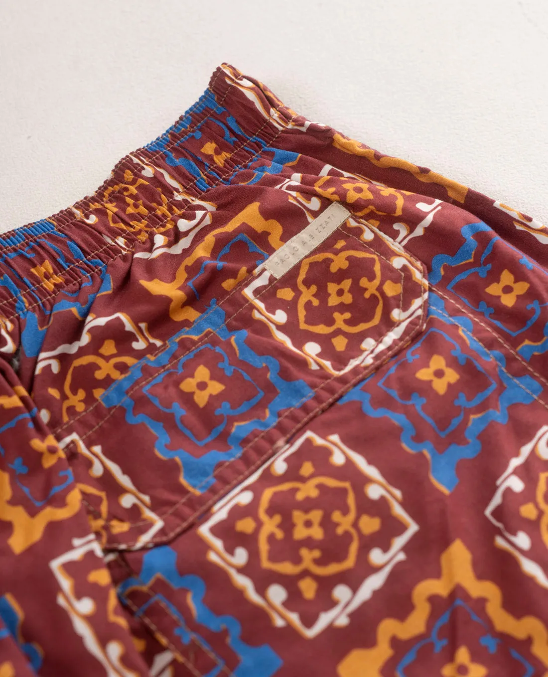 Swim Shorts Amalfi - Burgundy sold by Paolo Albizzati product image thumbnail 5