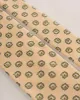 Shappe Silk Tie-Pale Yellow and Green Medallion Print sold by Paolo Albizzati