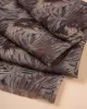 Wool Printed Scarf - Beige and Brown Floral and Circles sold by Paolo Albizzati