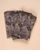 Wool Printed Scarf - Beige and Brown Floral and Circles sold by Paolo Albizzati