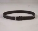 Leather Belt - Smooth Dark Brown sold by Paolo Albizzati