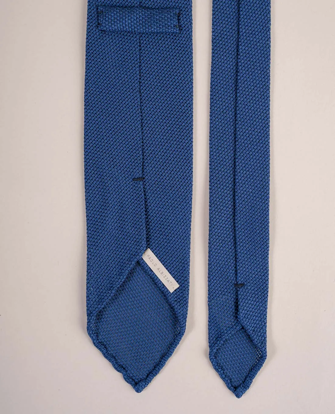Original Grenadine Silk Tie - Blue Royal sold by Paolo Albizzati product image thumbnail 2