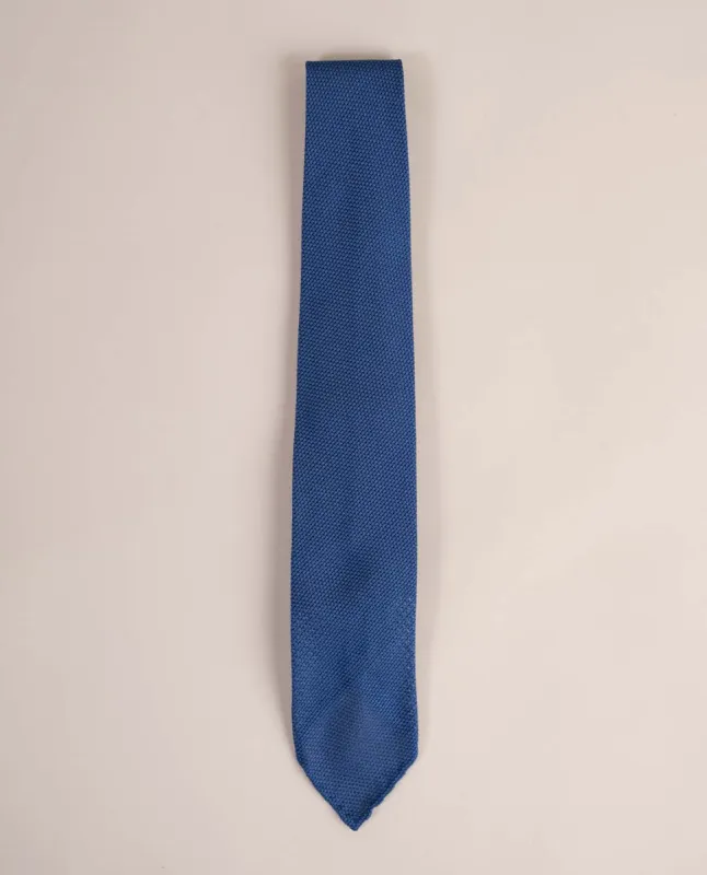 Original Grenadine Silk Tie - Blue Royal sold by Paolo Albizzati