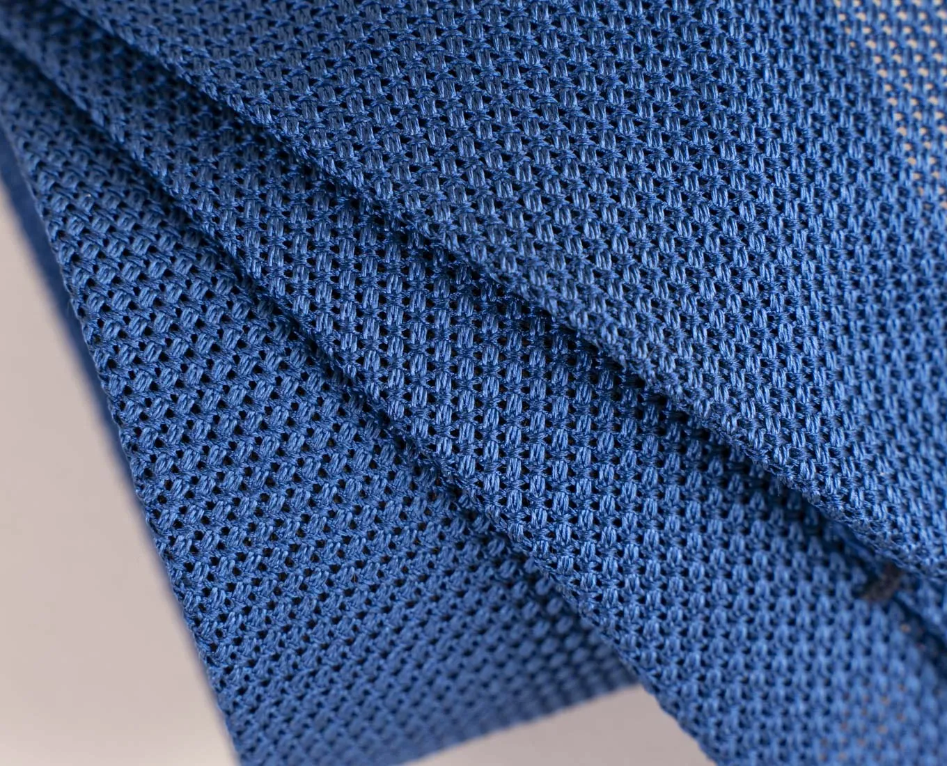 Original Grenadine Silk Tie - Blue Royal sold by Paolo Albizzati product image thumbnail 5