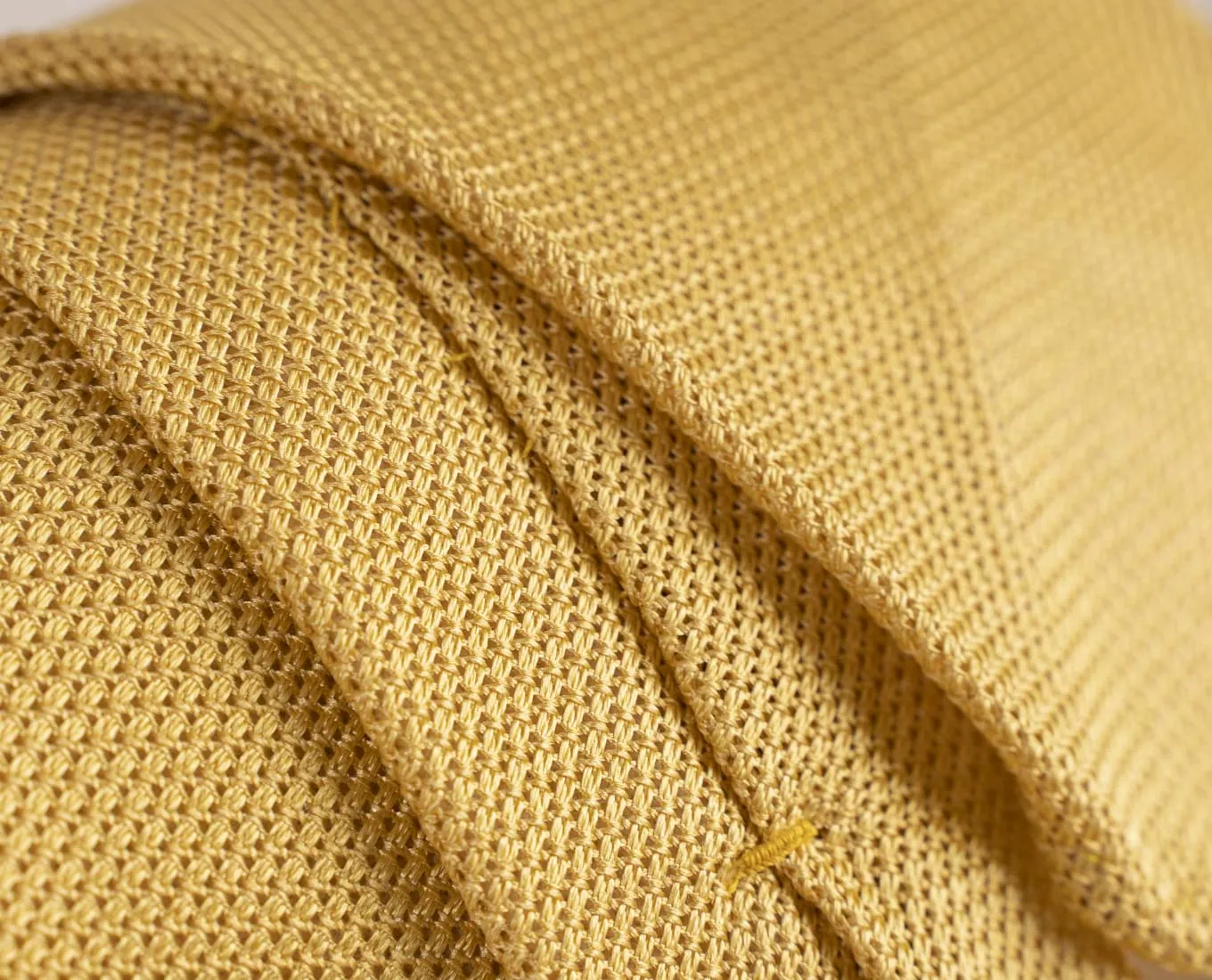 Original Grenadine Silk Tie - Yellow sold by Paolo Albizzati product image thumbnail 3