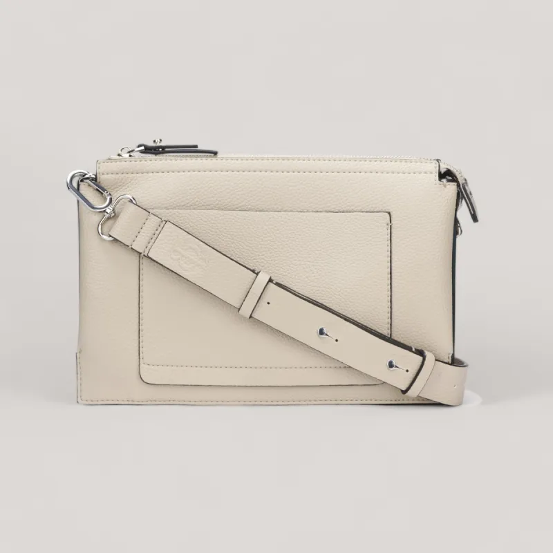 Ciao.50 | Crossbody Bag | Taupe sold by ALLTRUEIST KNITWEAR