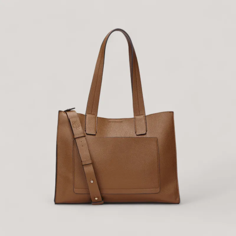 Toujours.88 | Tote Bag | Tan made by ALLTRUEIST KNITWEAR