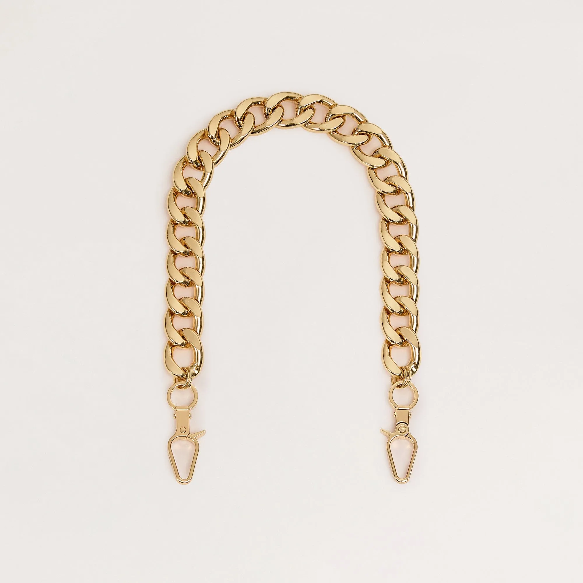 Elemental Chain Strap - Shiny Gold sold by ALLTRUEIST KNITWEAR