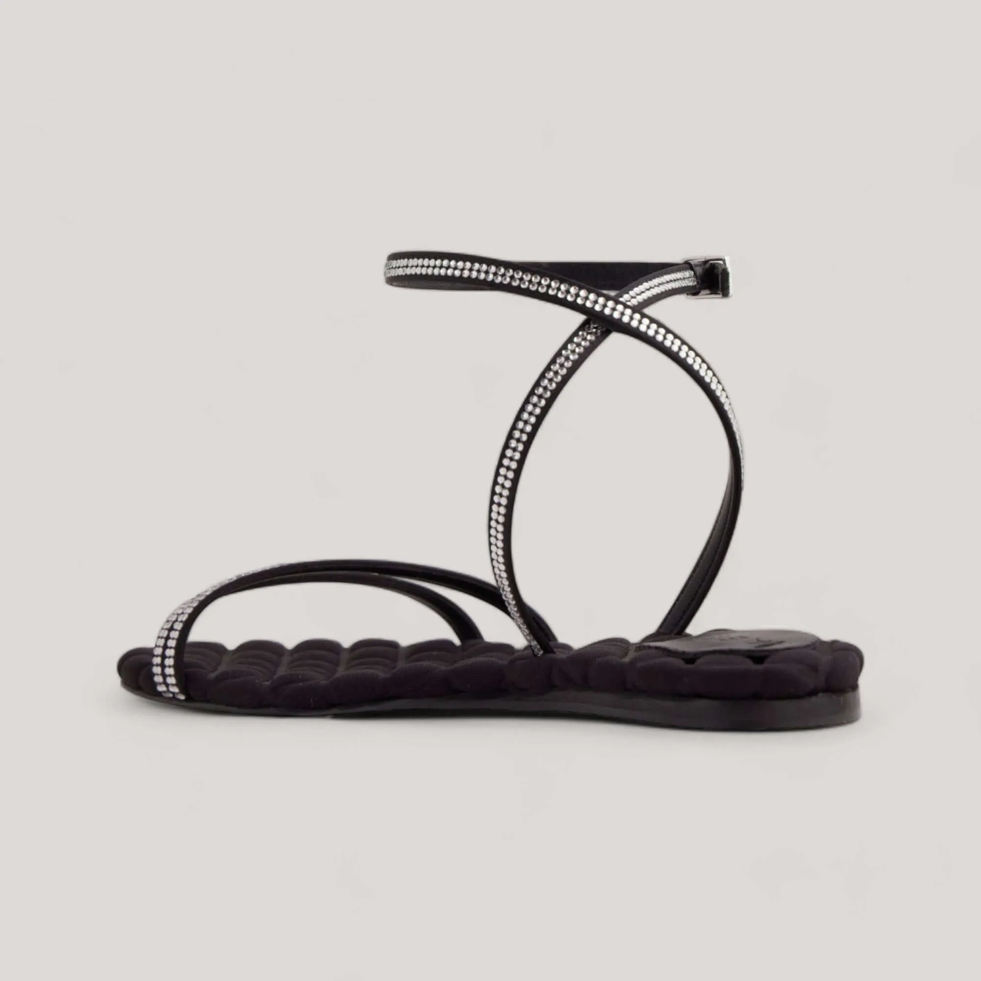 FAYE | Black Crystal - Sandals sold by ALLTRUEIST KNITWEAR product image thumbnail 3