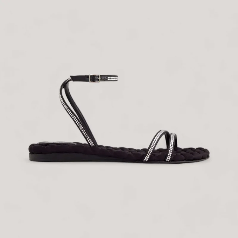 FAYE | Black Crystal - Sandals sold by ALLTRUEIST KNITWEAR