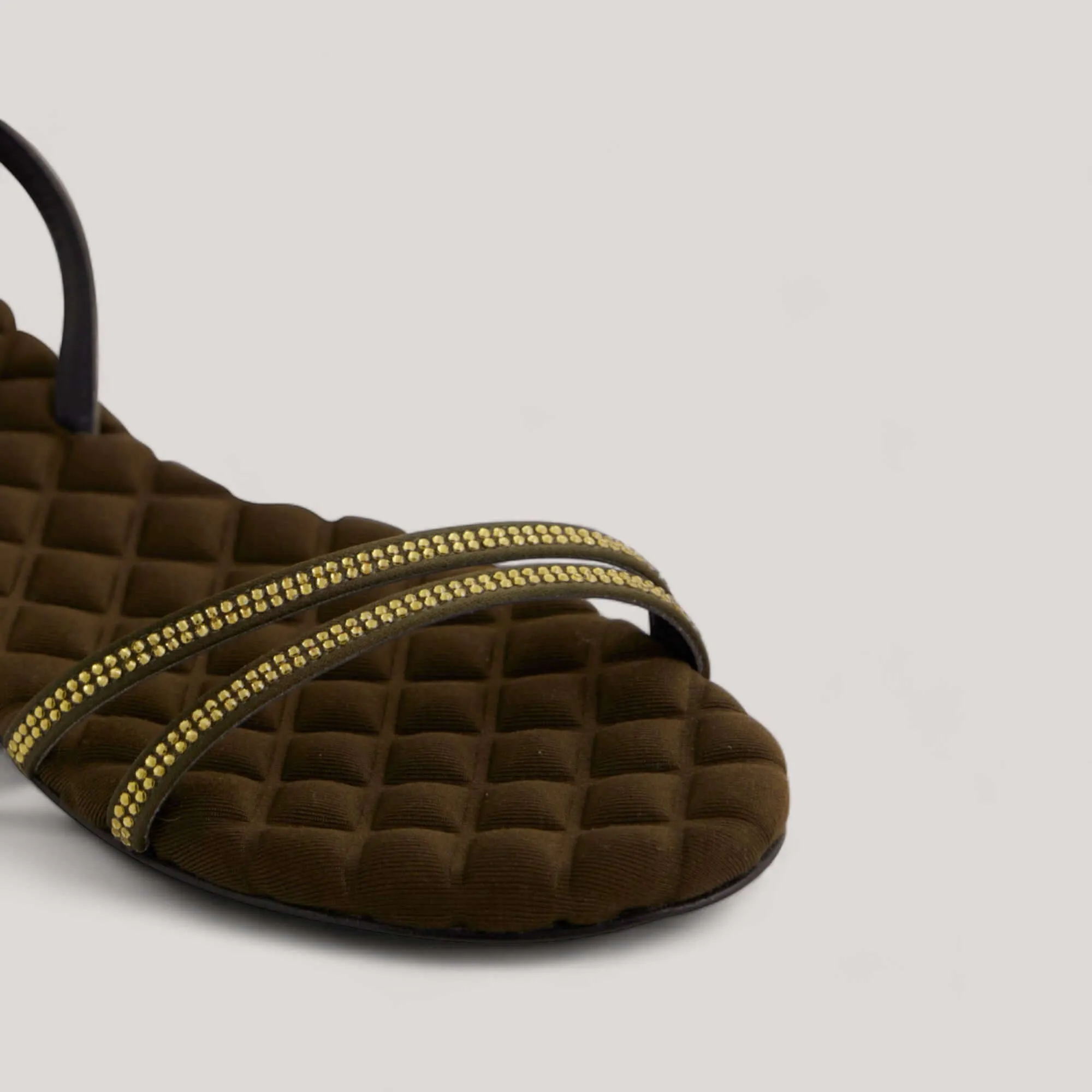 FAYE | Military Crystal - Sandals sold by ALLTRUEIST KNITWEAR product image thumbnail 4