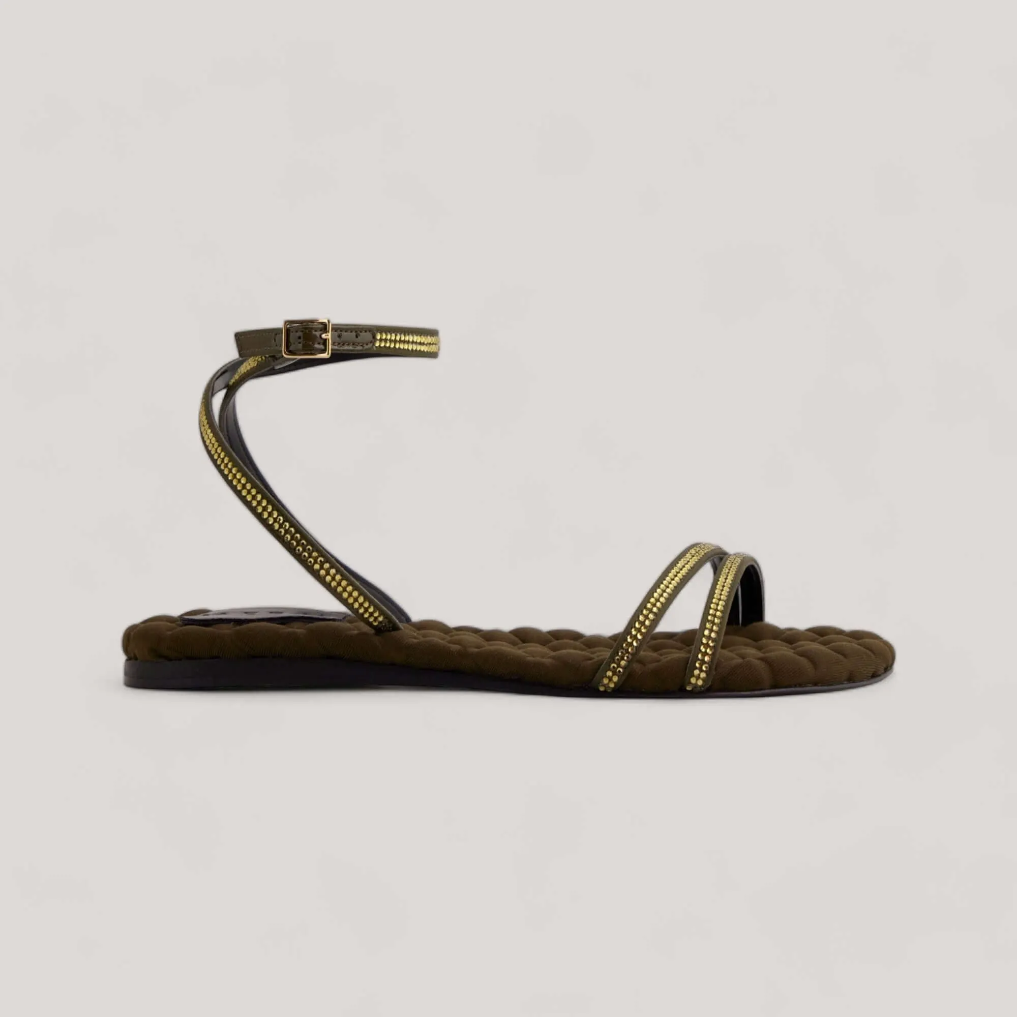FAYE | Military Crystal - Sandals sold by ALLTRUEIST KNITWEAR