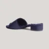 GIORGIA | Navy Grosgrain - Sandals sold by ALLTRUEIST KNITWEAR