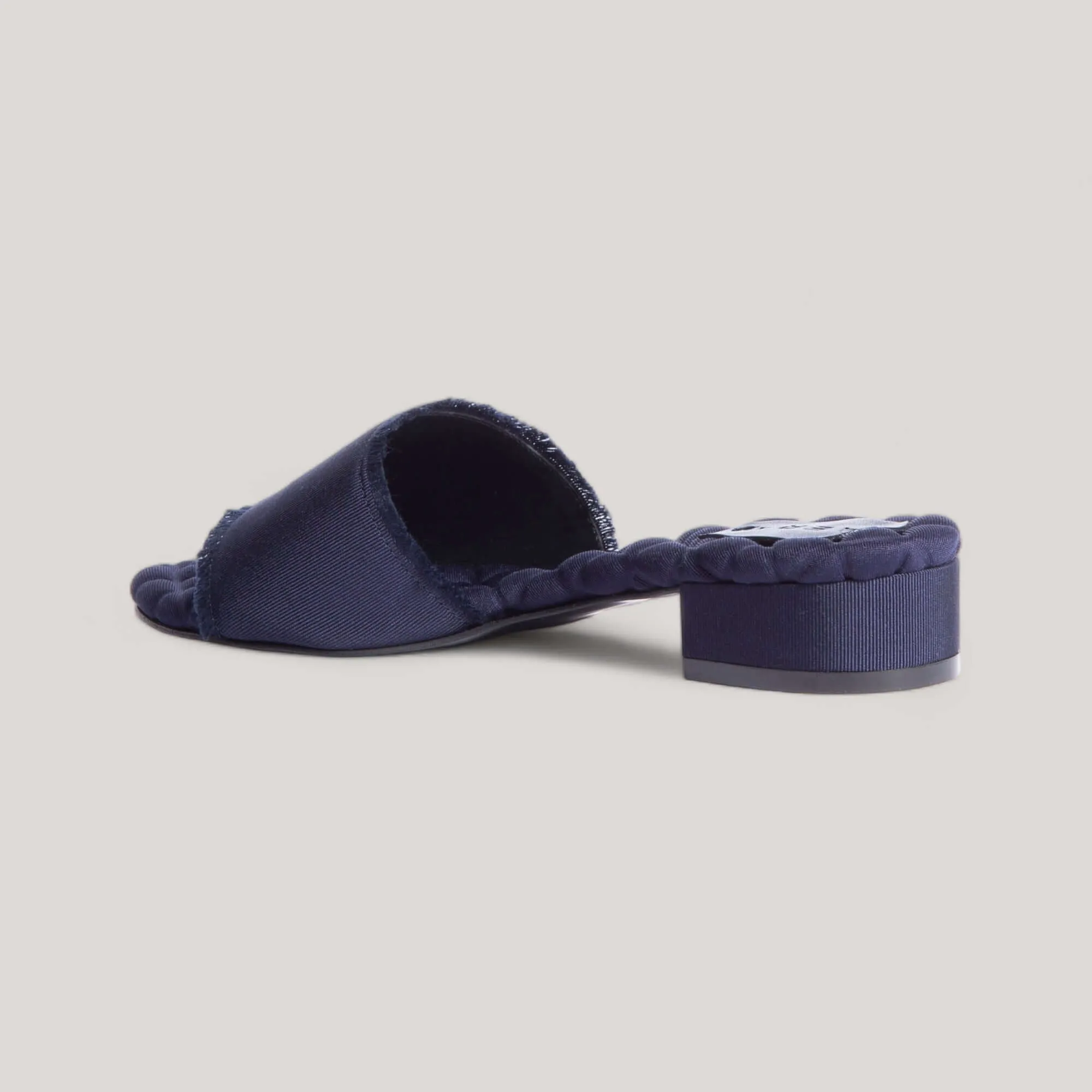 GIORGIA | Navy Grosgrain - Sandals sold by ALLTRUEIST KNITWEAR product image thumbnail 3