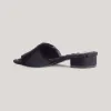 GIORGIA | Black Grosgrain - Sandals sold by ALLTRUEIST KNITWEAR