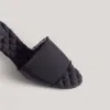 GIORGIA | Black Grosgrain - Sandals sold by ALLTRUEIST KNITWEAR