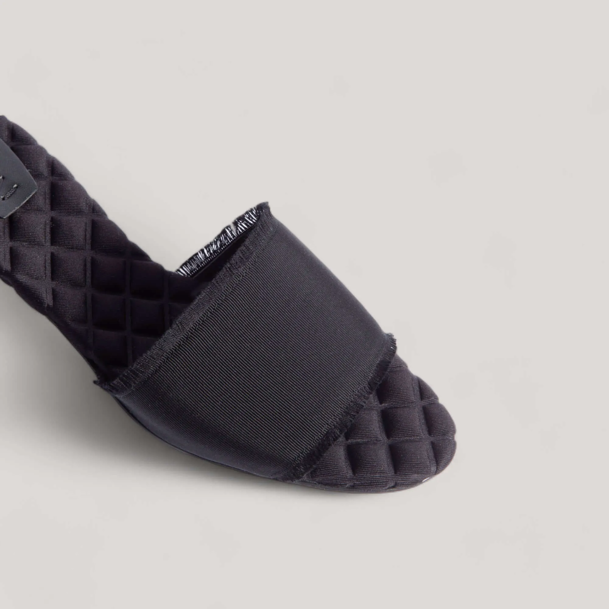 GIORGIA | Black Grosgrain - Sandals sold by ALLTRUEIST KNITWEAR product image thumbnail 2
