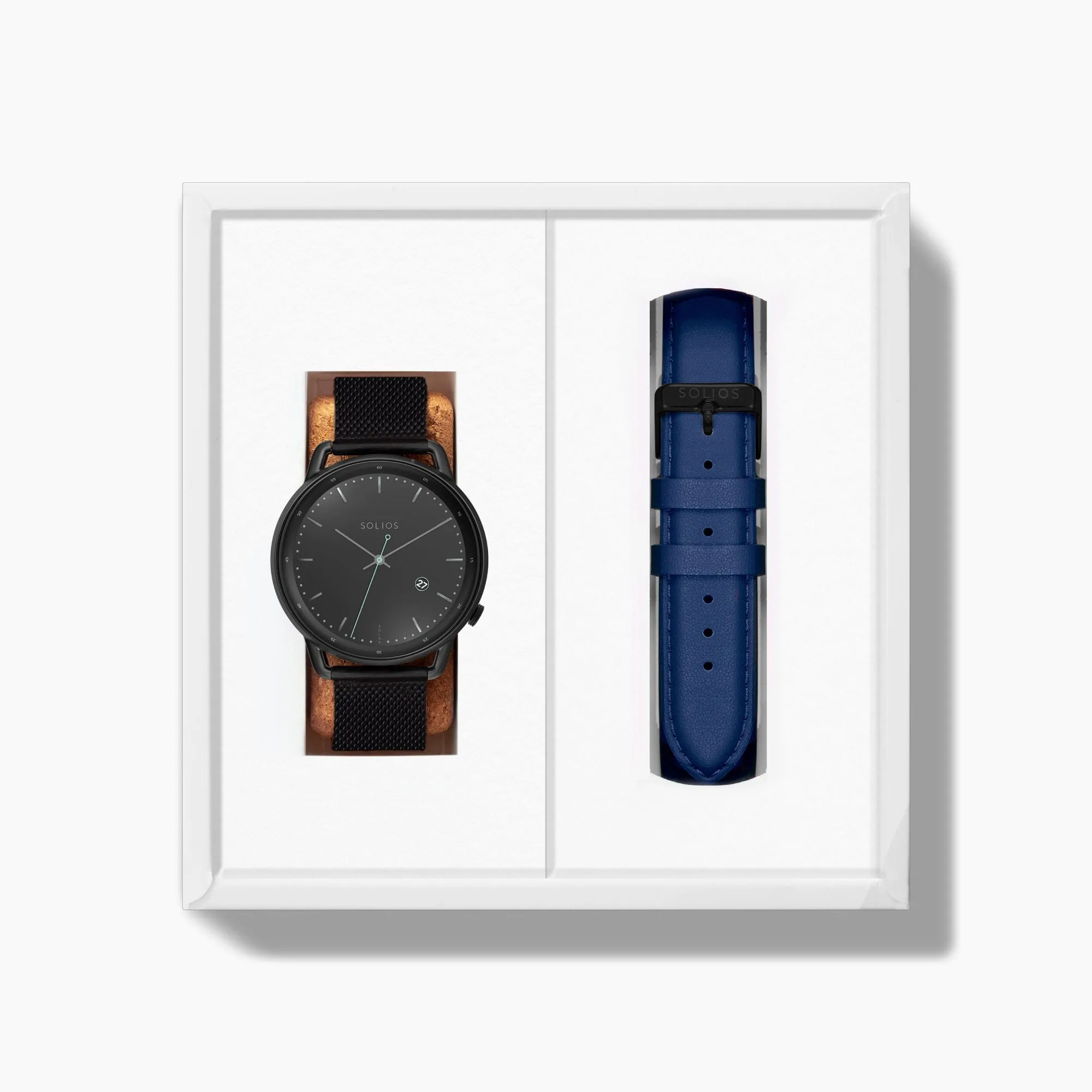 The Solar Curve Bundle | Black Dial - Black Case sold by ALLTRUEIST KNITWEAR product image thumbnail 5