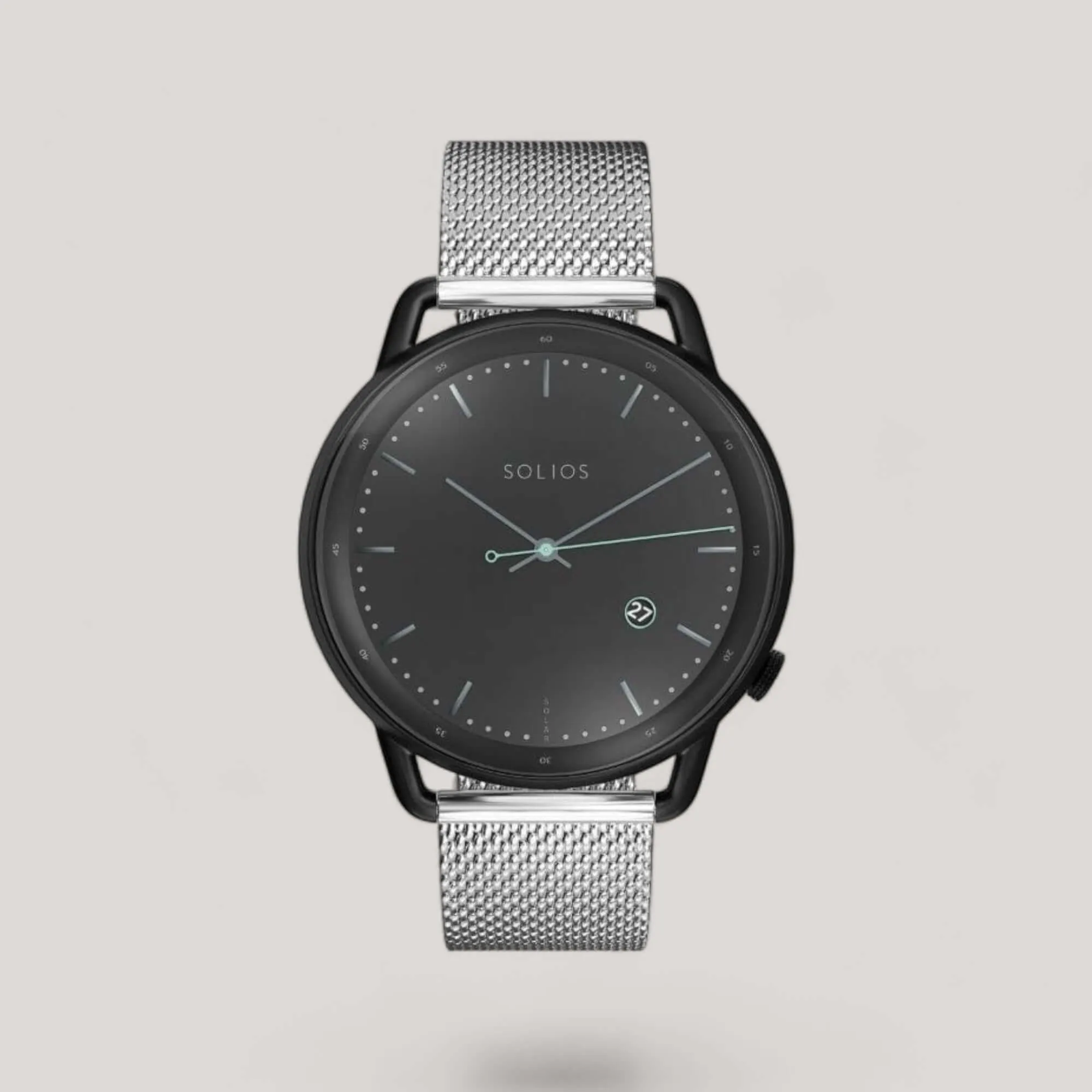 The Solar Curve | Black Dial - Black Case sold by ALLTRUEIST KNITWEAR product image thumbnail 4